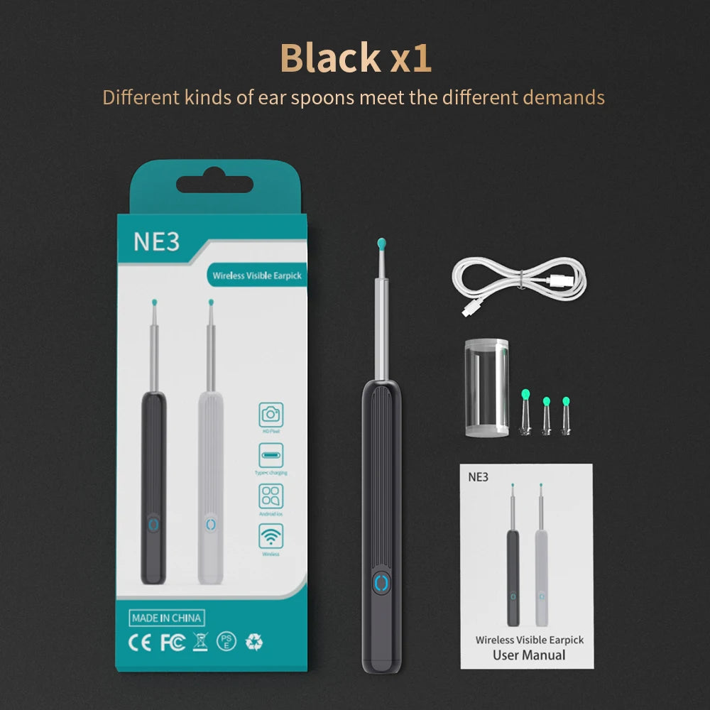High-Precision Ear Wax Removal Tool – NE3 Ear Cleaner