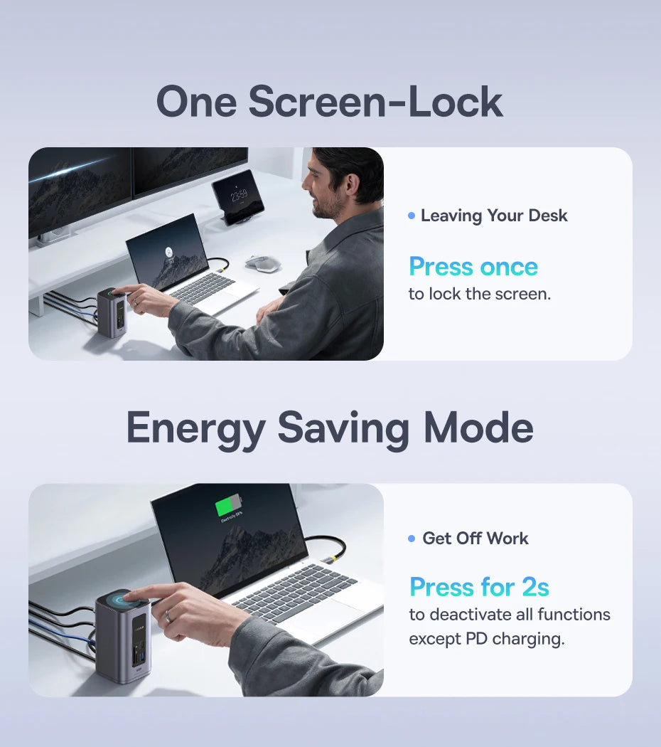 Baseus 12-in-1 USB-C Hub – HDMI 4K & PD 100W