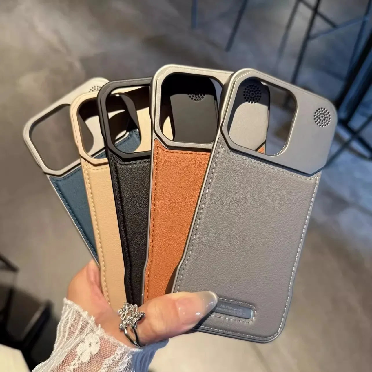 Business Leather iPhone Case – Magsafe Magnetic Armor