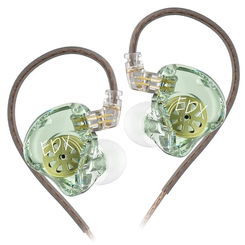 KZ EDX Lite HiFi Bass Wired In-Ear Earphones – Stereo IEM for Music, Gaming & Sports