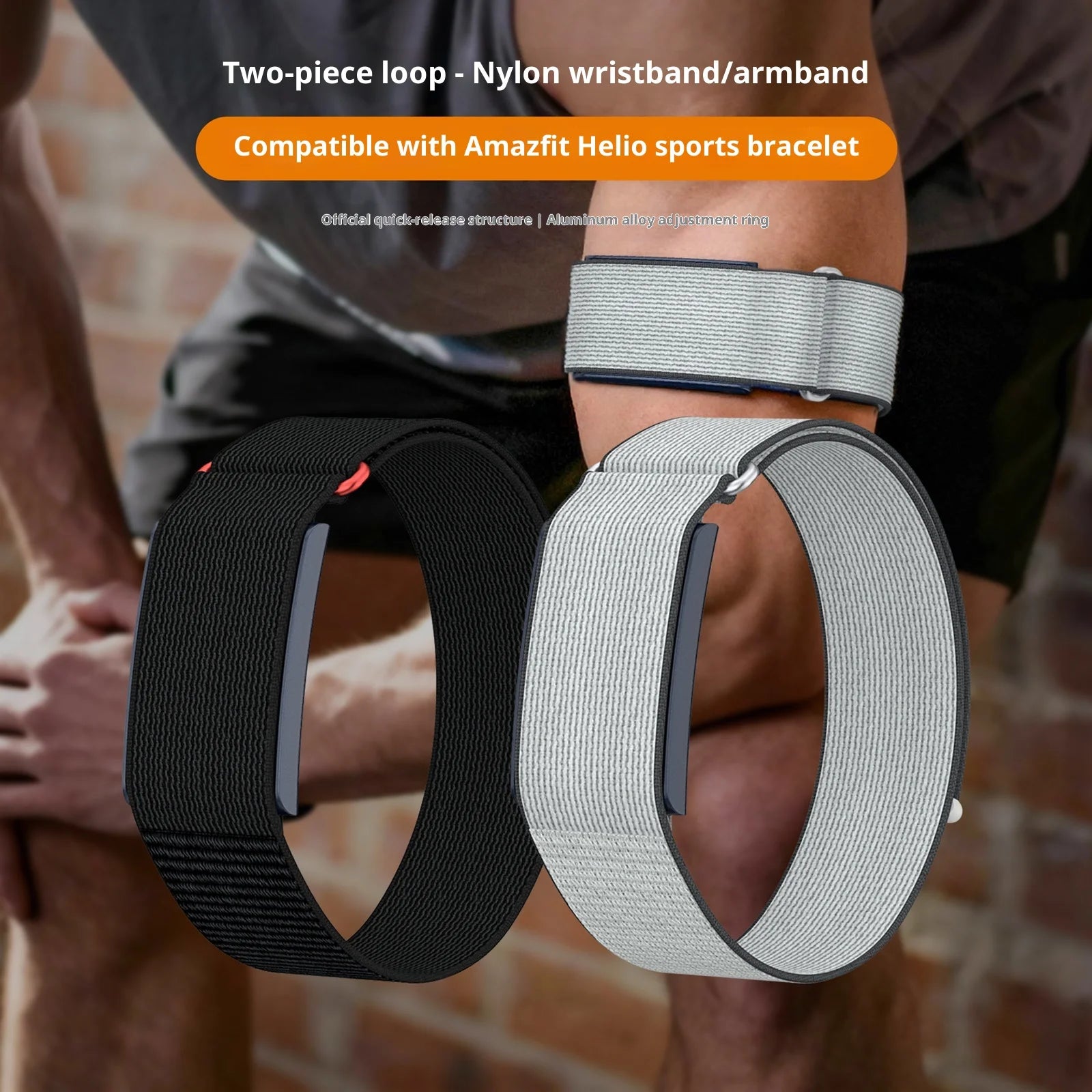 “Nylon Sport Band for Amazfit – Adjustable & Comfortable”