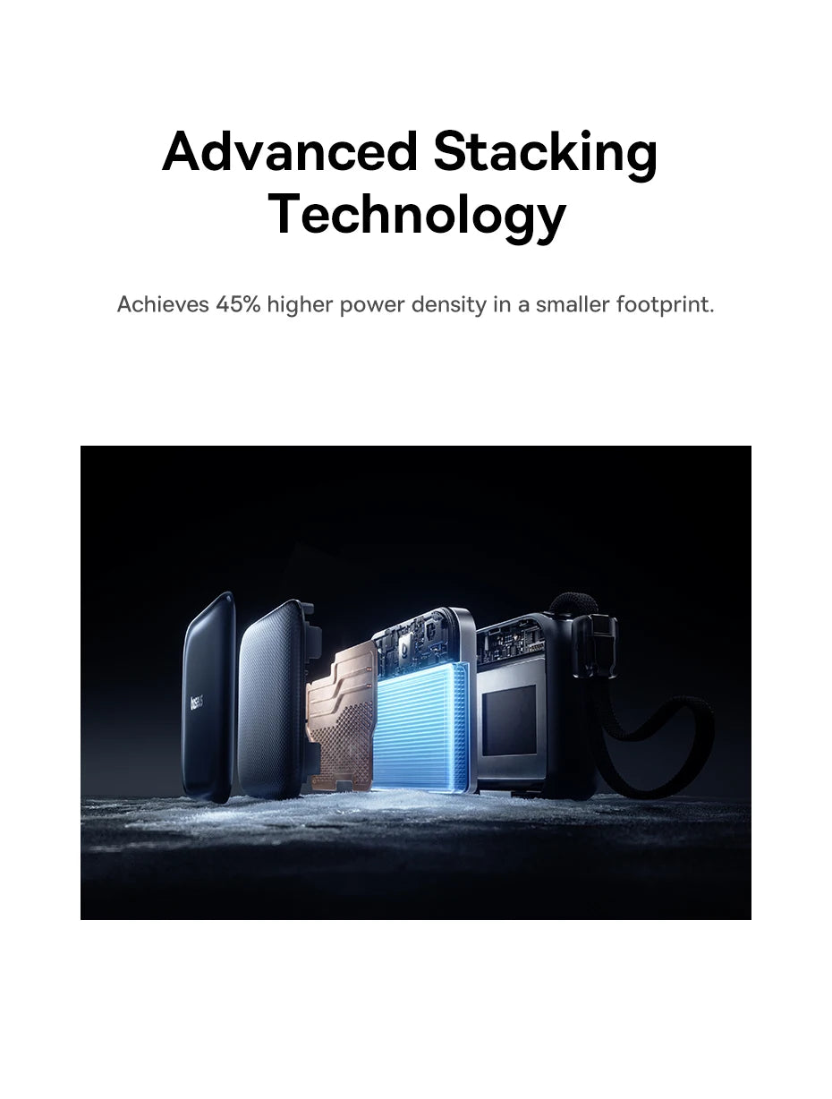 Baseus 45W Mini Power Bank 10000mAh Built-In USB-C Cable Pocket-Sized Smaller Fast Charging Portable For iPhone 17 Samsung S25