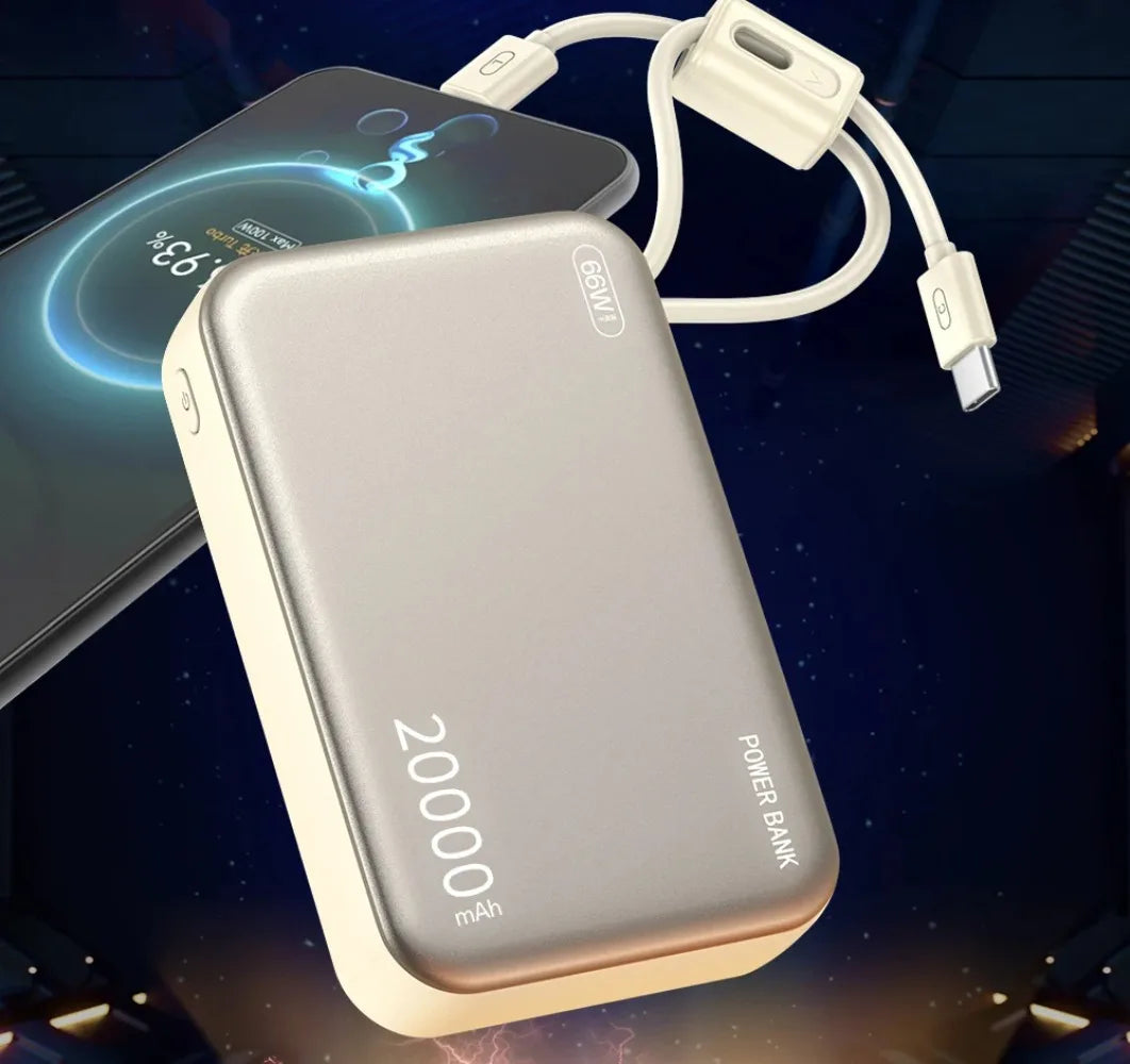 2025 High-Capacity 20000mAh Power Bank – Fast Charge for Smartphones