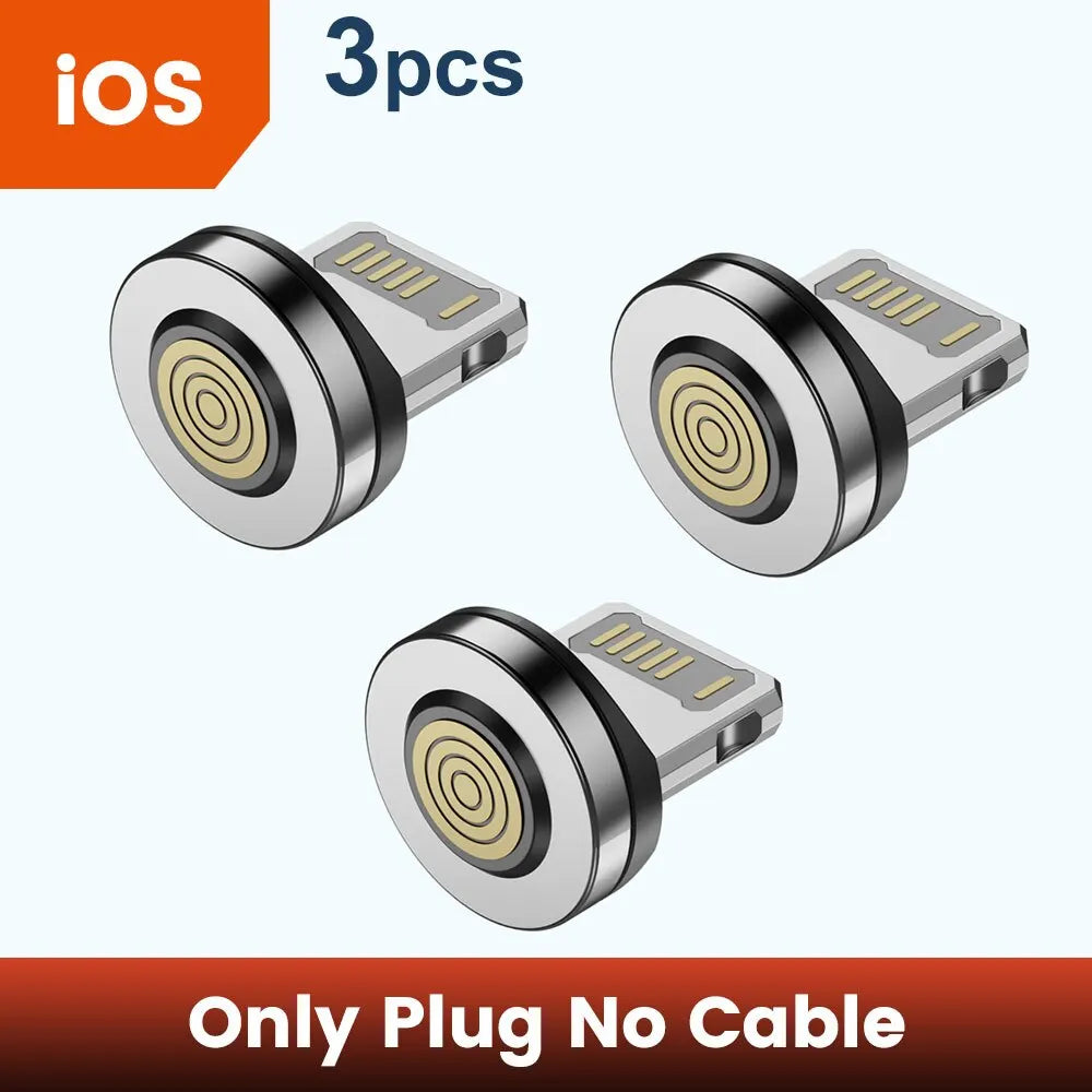 Toocki 540° Magnetic USB-C Cable – Fast Charge for iPhone & Android