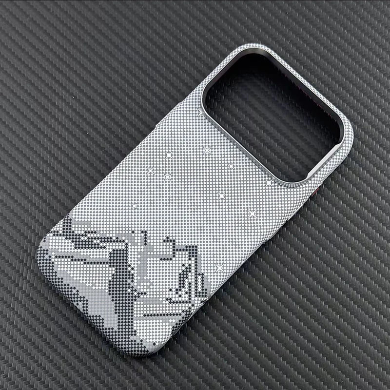 Ultra-Thin Carbon Fiber MagSafe iPhone Case – Luxury & Shockproof