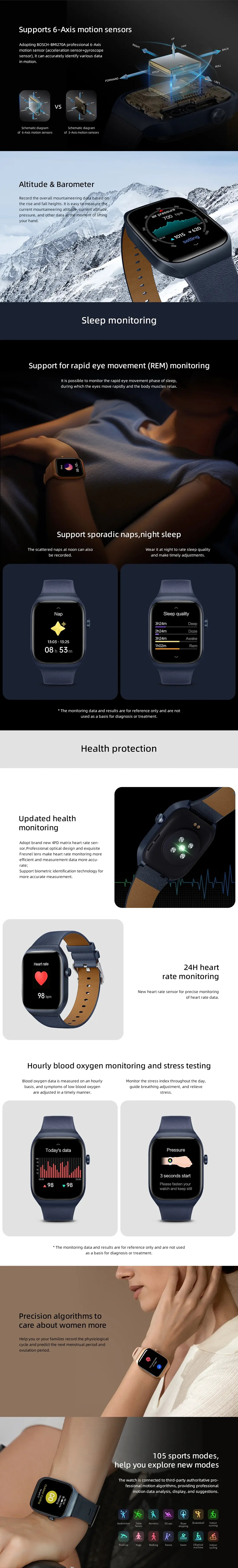 Mibro T2 HD Smartwatch – GPS, Sports Tracking, AOD, 2ATM Waterproof