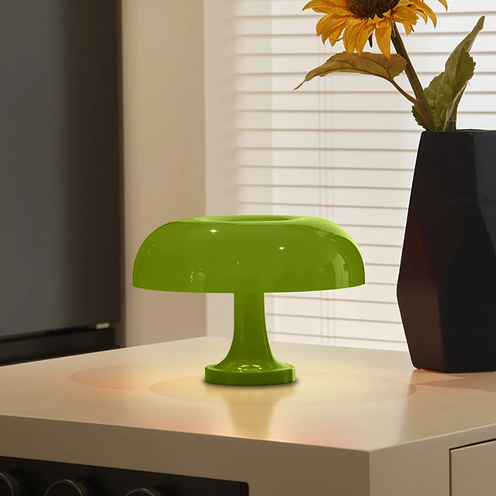 Modern Bauhaus Table Lamp – Classic Mushroom Bedside Lamp