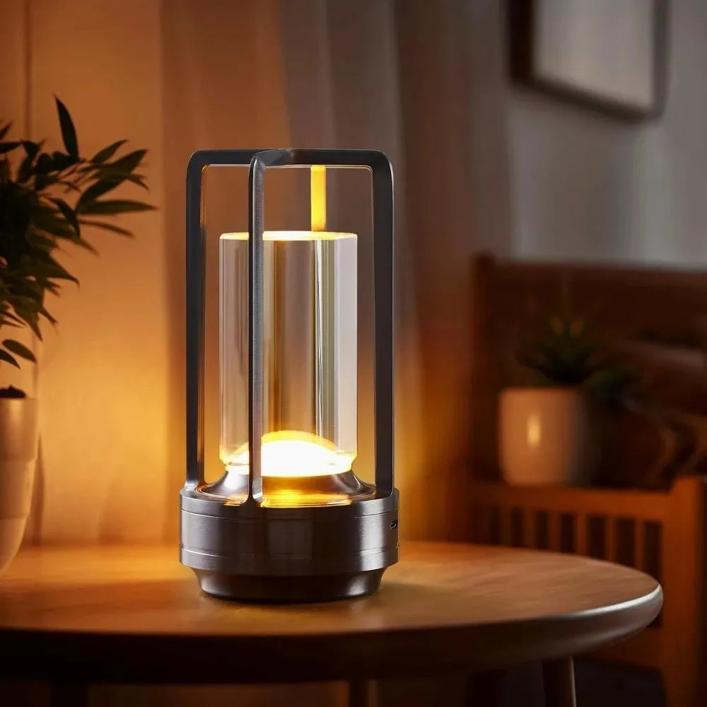 GGbingo Portable Cordless LED Table Lamp – Rechargeable Ambient Night Light