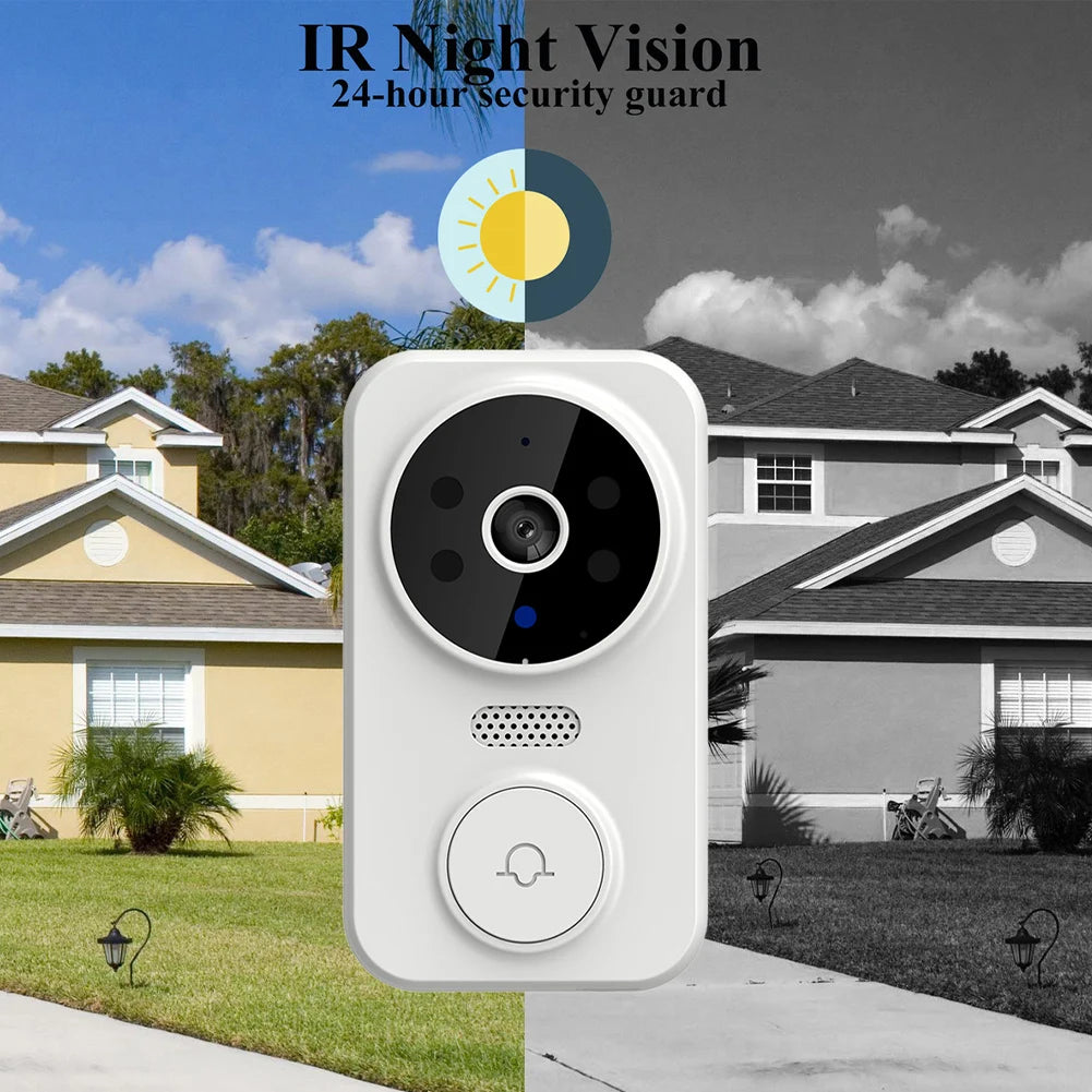 WiFi Smart Audio Doorbell – 2-Way Video Intercom for Home