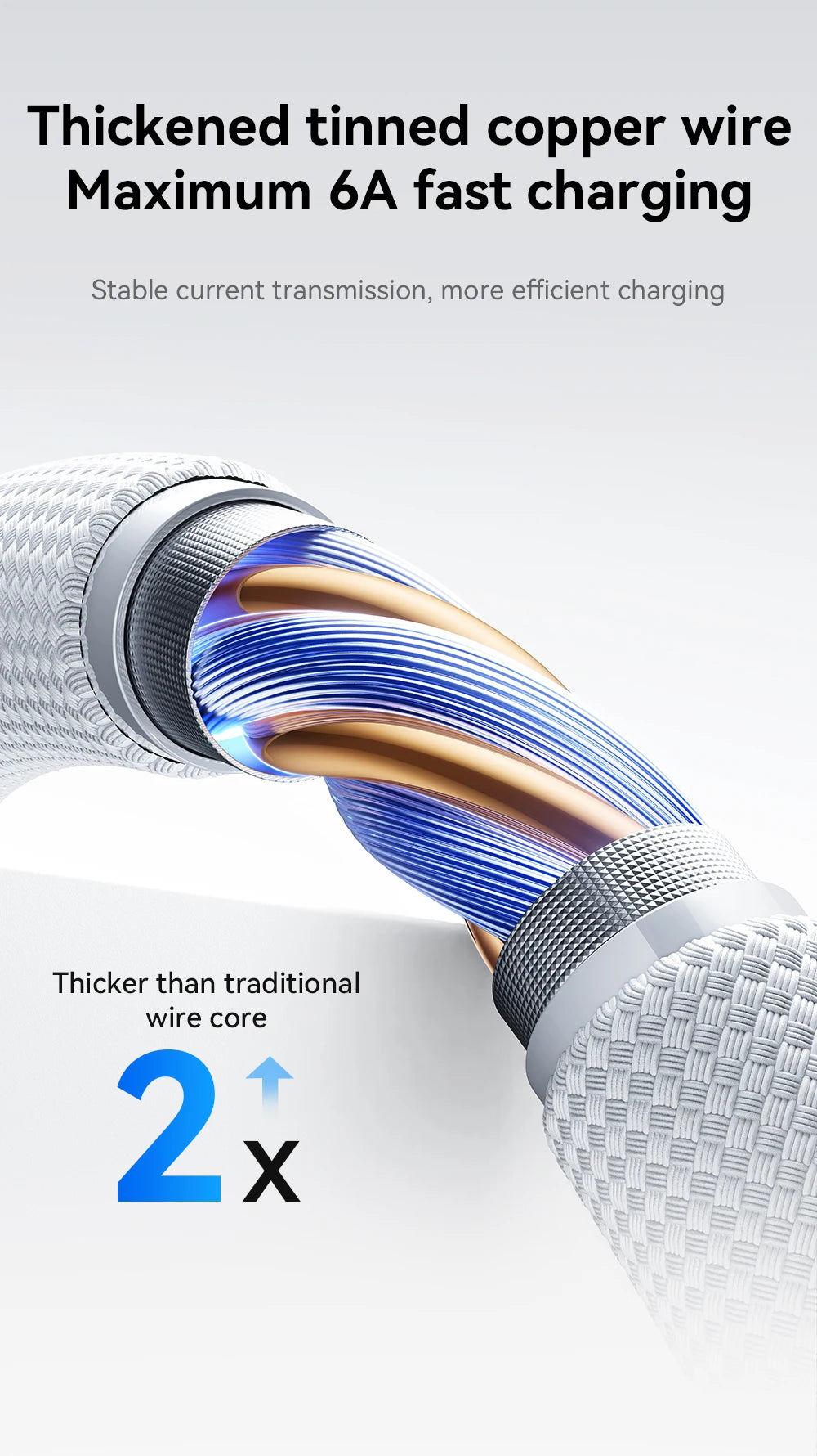 Joyroom Auto Power-Off USB-C Charging Cable