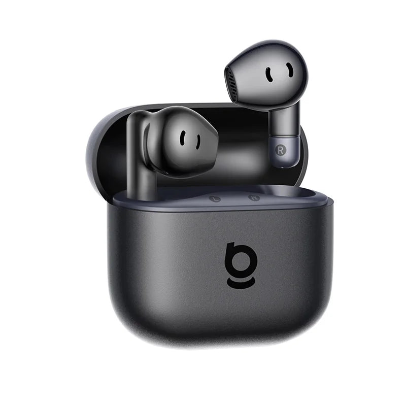 Baseus BS2 Lite True Wireless Earbuds – 40H Playtime, AI Clear Calls, Noise Canceling, IP55