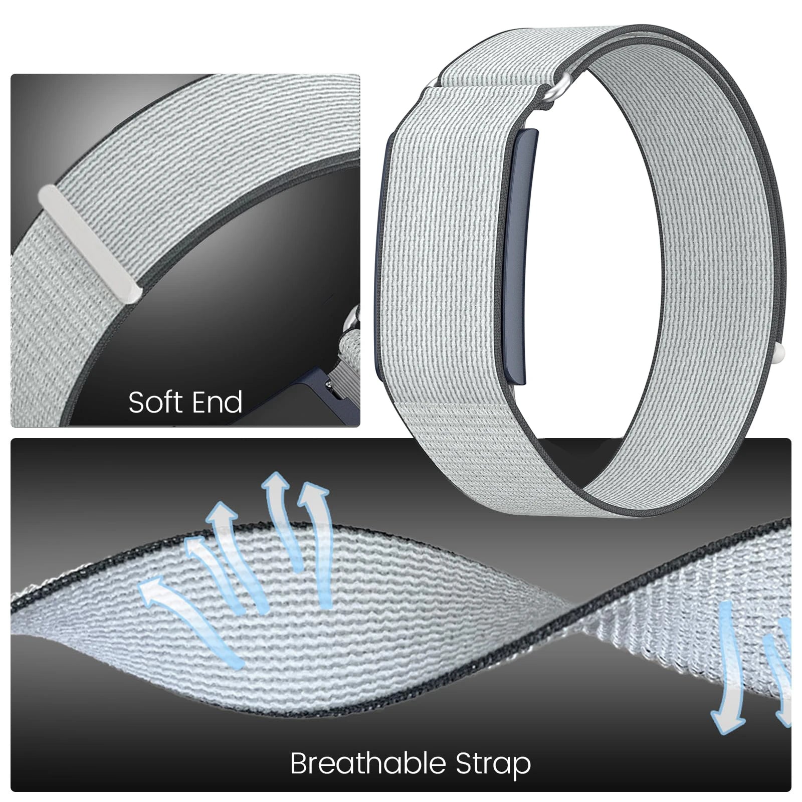 “Nylon Sport Band for Amazfit – Adjustable & Comfortable”