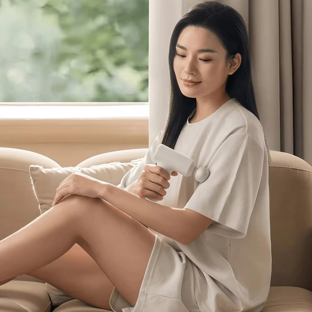 Mijia Mini Fascia Gun 3 – Portable Muscle Massage Gun, 12kg Thrust, Silent Motor