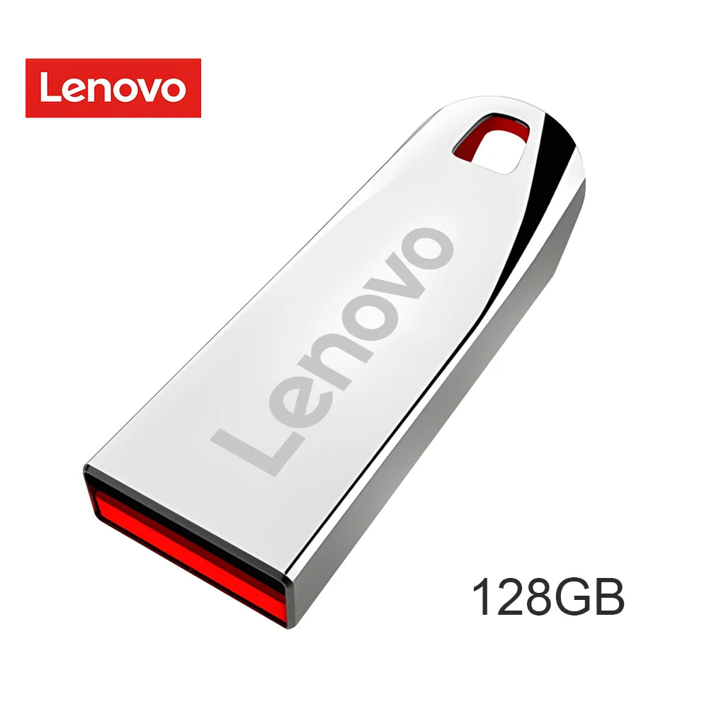Lenovo USB 3.0 Flash Drive – 2TB/1TB/512GB Waterproof Metal Storage
