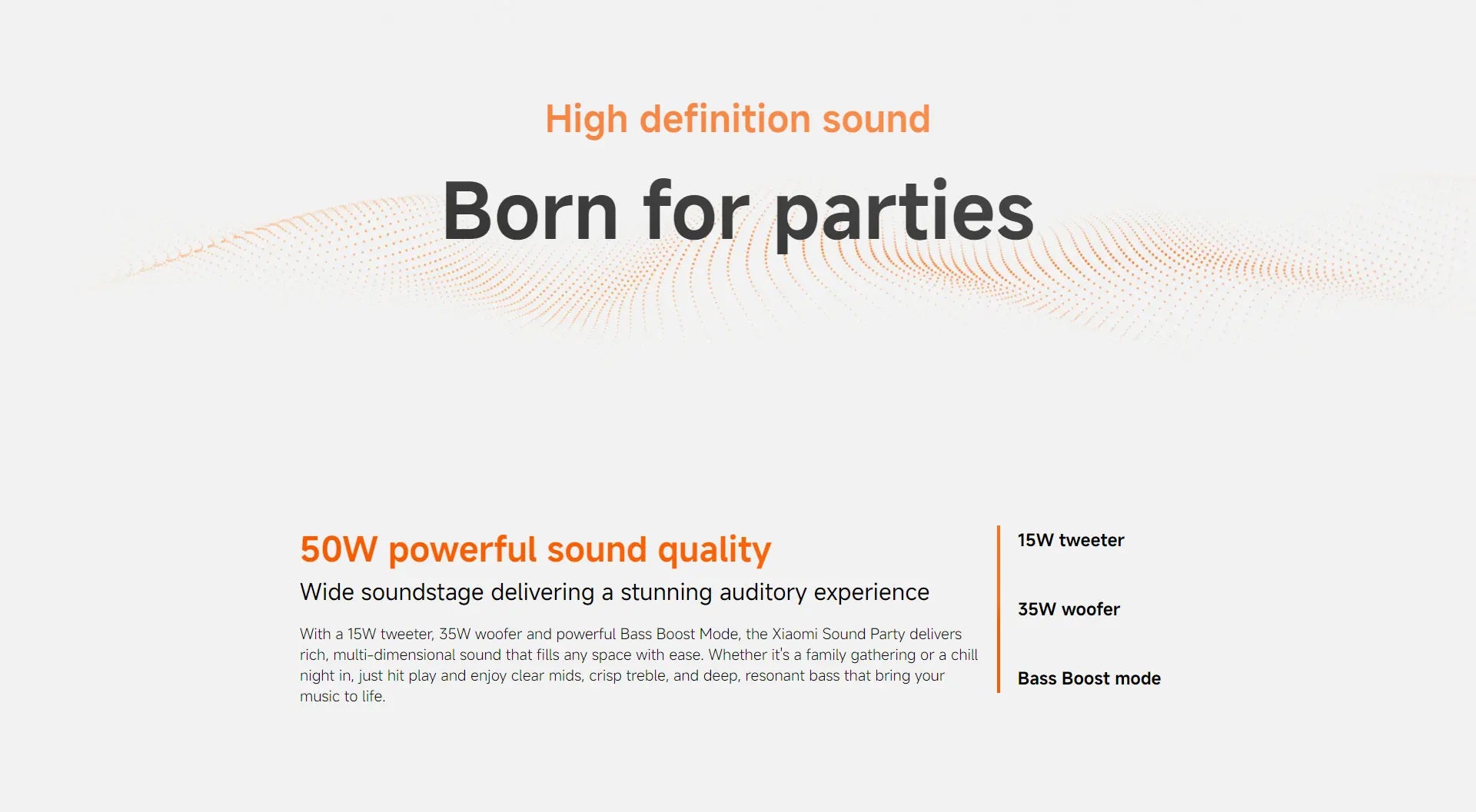 Xiaomi Portable Party Speaker – Harman Audio, TWS, Ultra-Long Battery, 50W