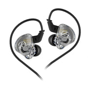 KZ Dawn Wired In-Ear Earphones – Transparent HiFi IEM with Microphone (3.5mm)