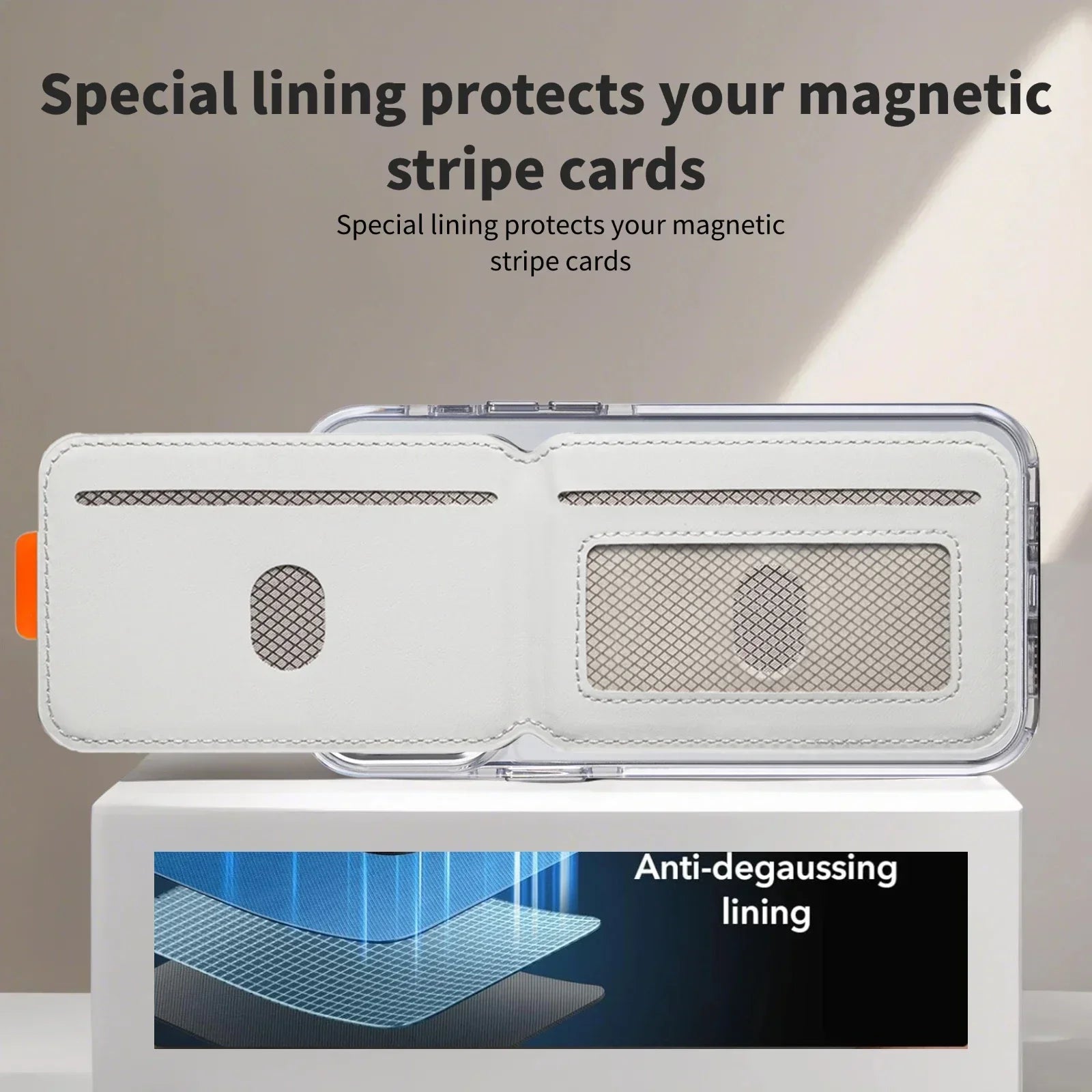 iPhone MagSafe Leather Card Holder – RFID Bank & ID Card Protector