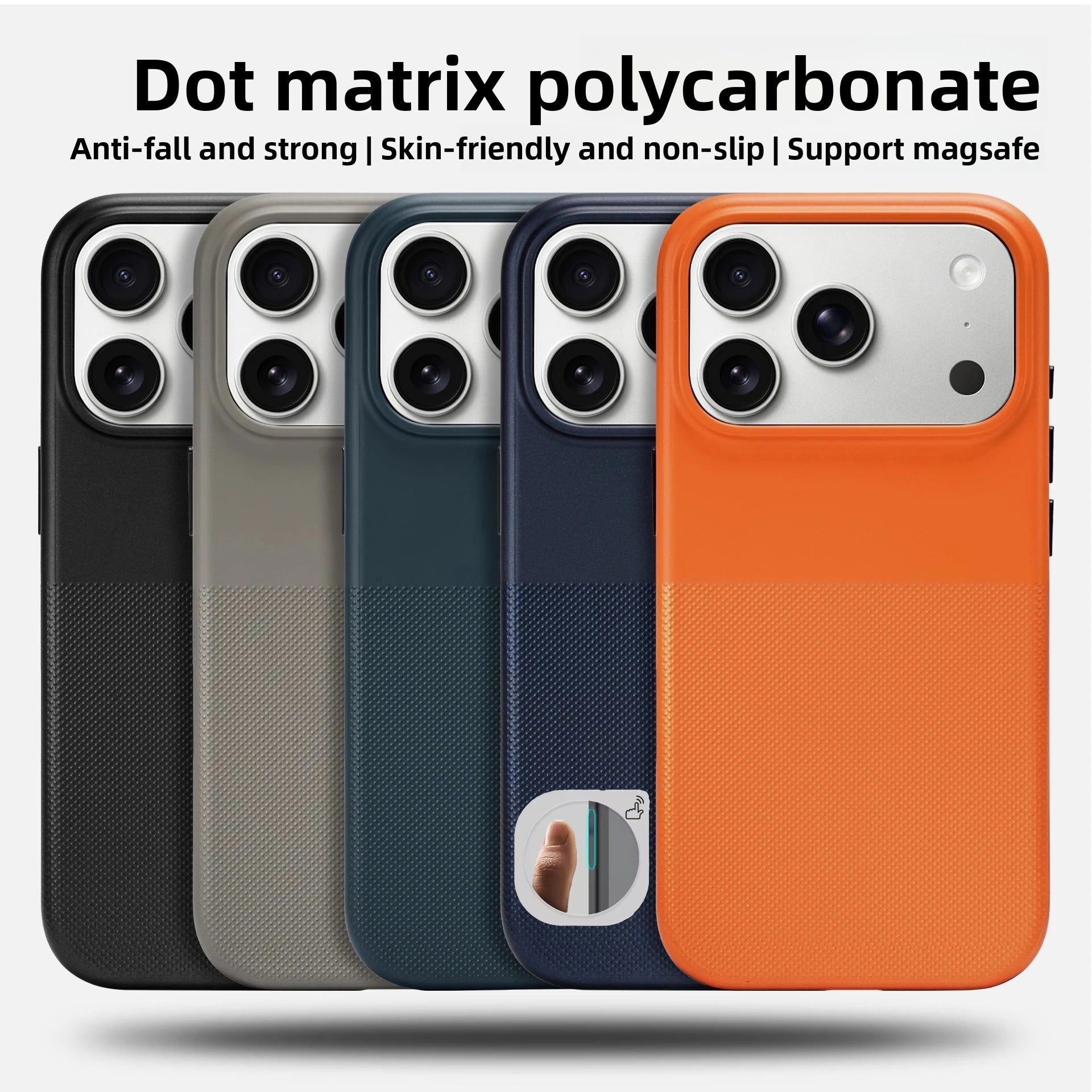 Bare Feel Dot Magnetic Anti-Drop Case – iPhone 17 Series