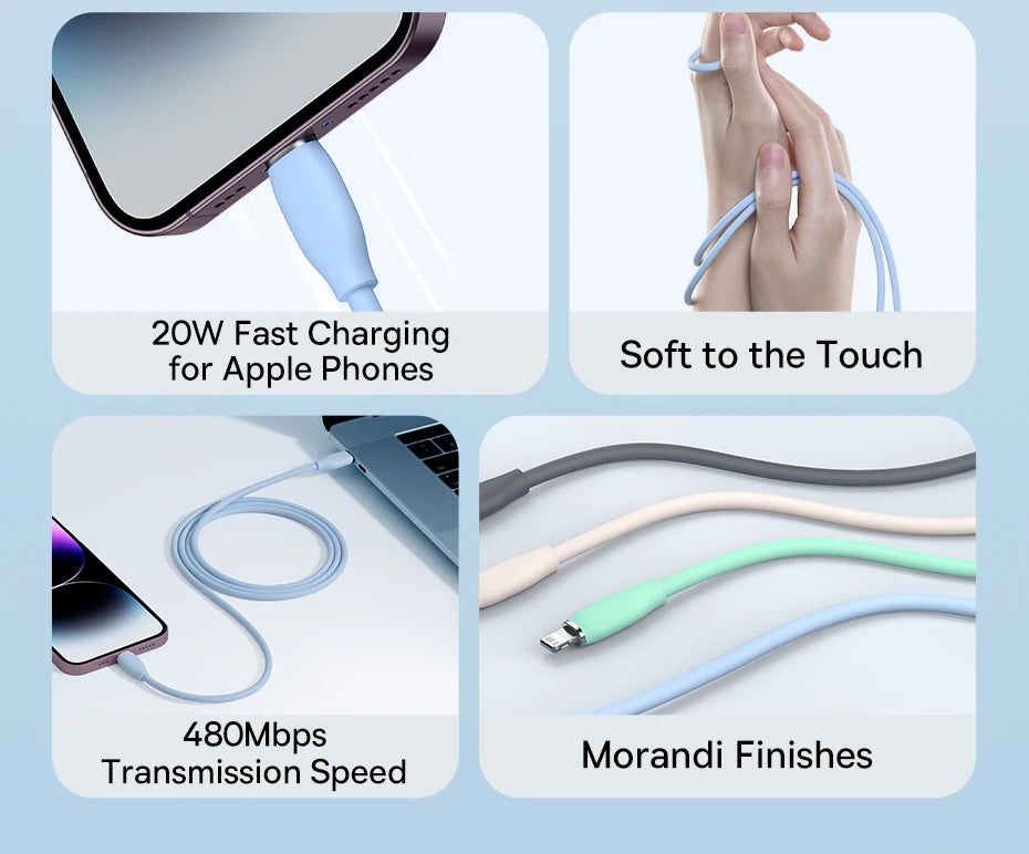 Baseus 20W Fast Charge USB-C to Lightning Cable