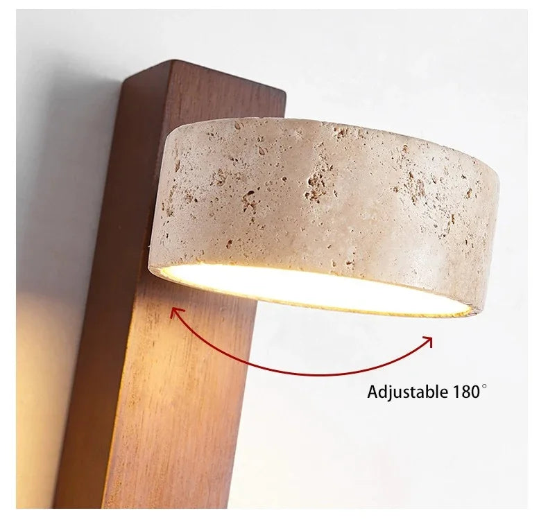 Bedside Wall Lamp – Pull Switch, Soft Down Lighting