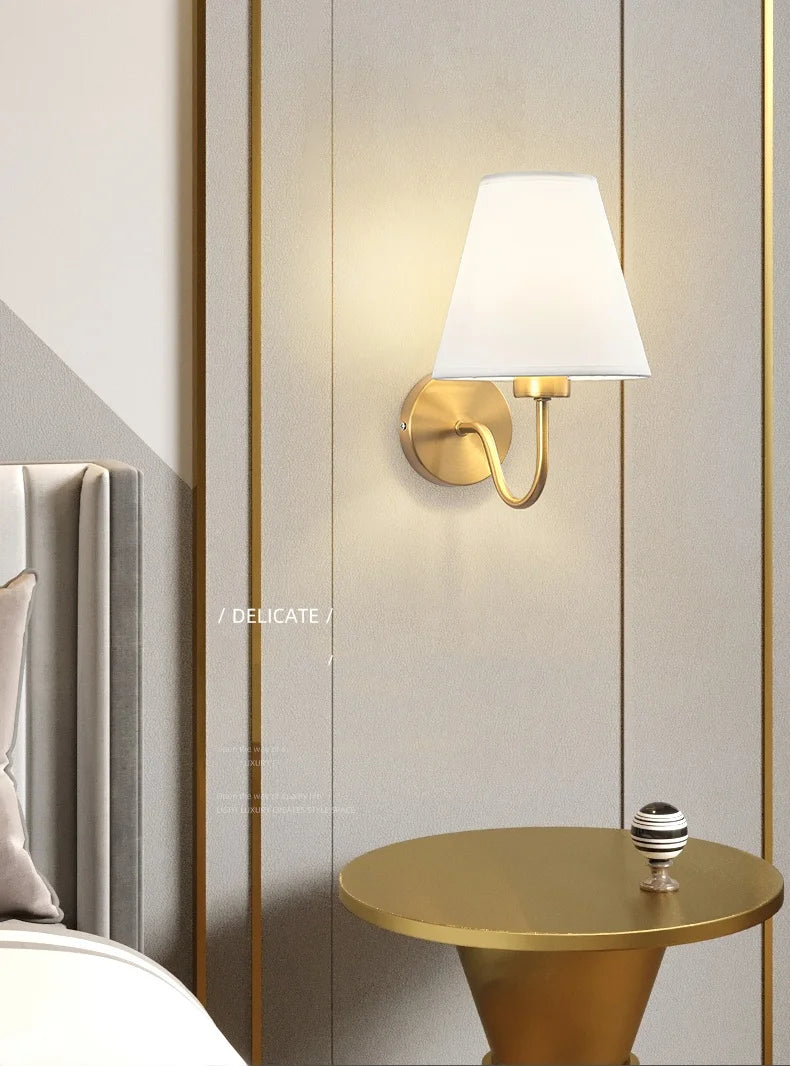 Minimalist E27 Wall Light – Bedroom, Hotel & Study