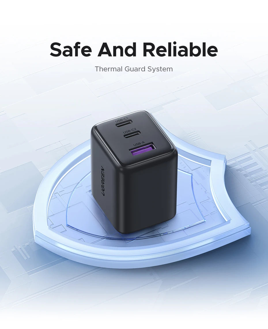 UGREEN GaN Mini Charger – 20W/30W PD 3.0 USB-C