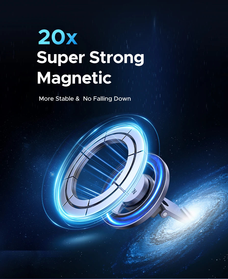 UGREEN Magnetic Car Phone Holder Dashboard Gravity Car Phone Stand For Magsafe iPhone 16 15 14 Pro Samsung Xiaomi Strong Magnets
