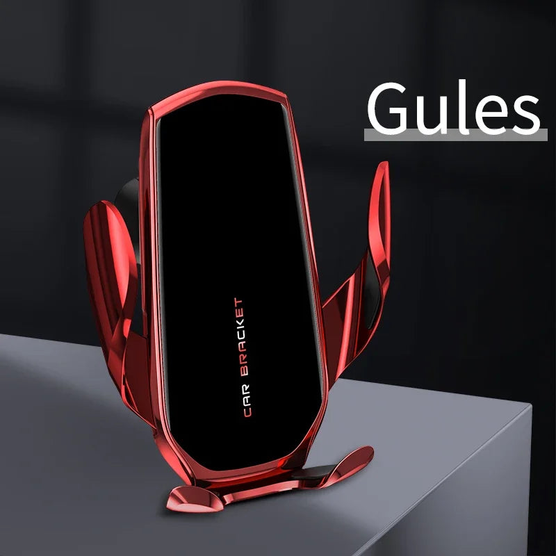 VIKEFON New Mirror Car Mobile Phone Holder Car Navigation Gravity Induction Support Clip-type Air Outlet Vehicle Bracket Mount