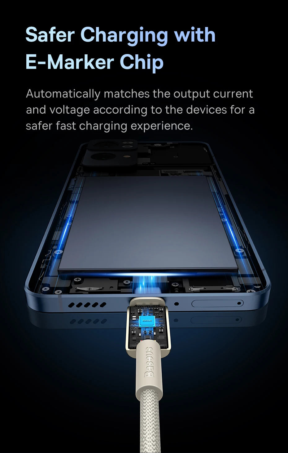 Baseus 100W USB-C Cable – Fast Charging