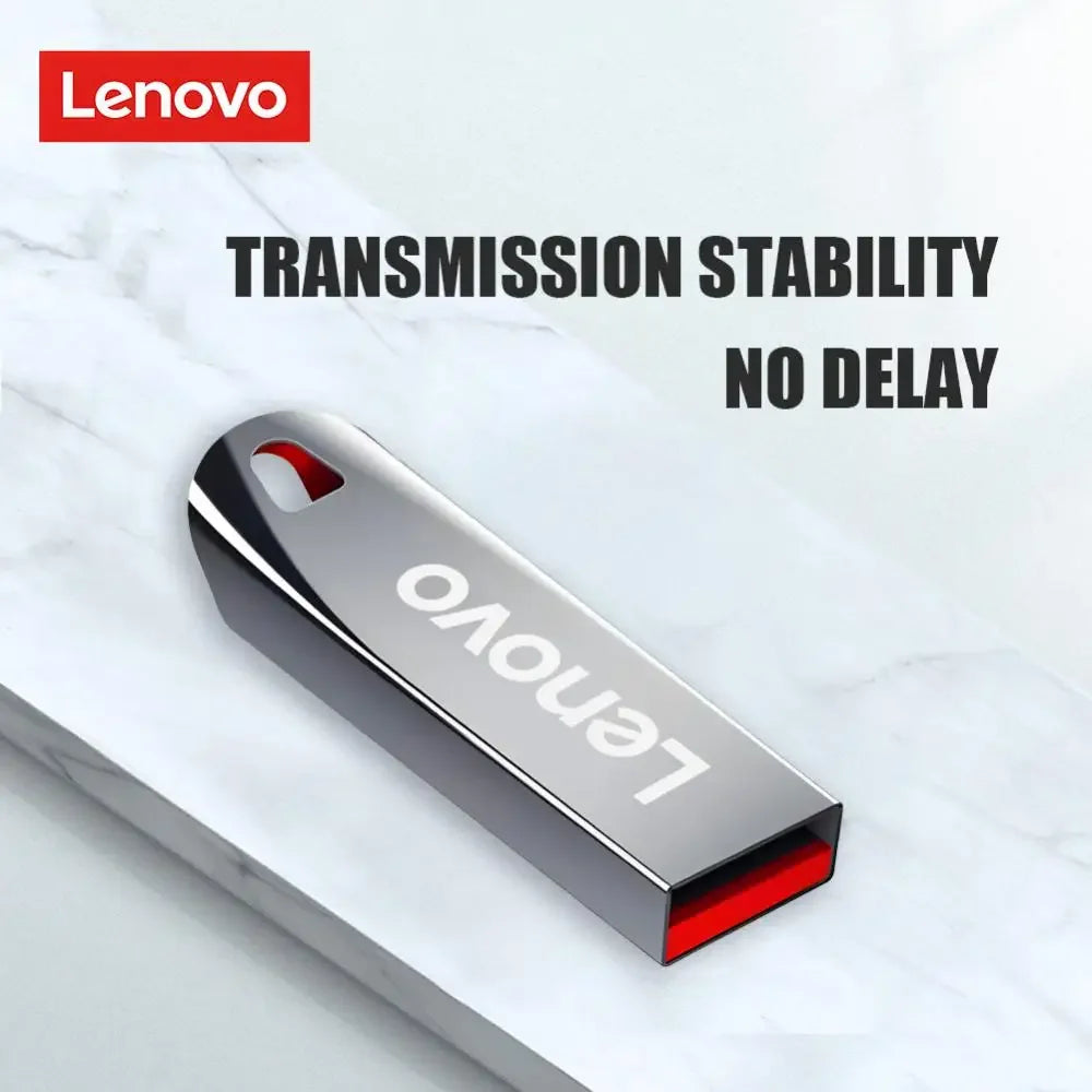 Lenovo USB 3.0 Flash Drive – 2TB/1TB/512GB Waterproof Metal Storage