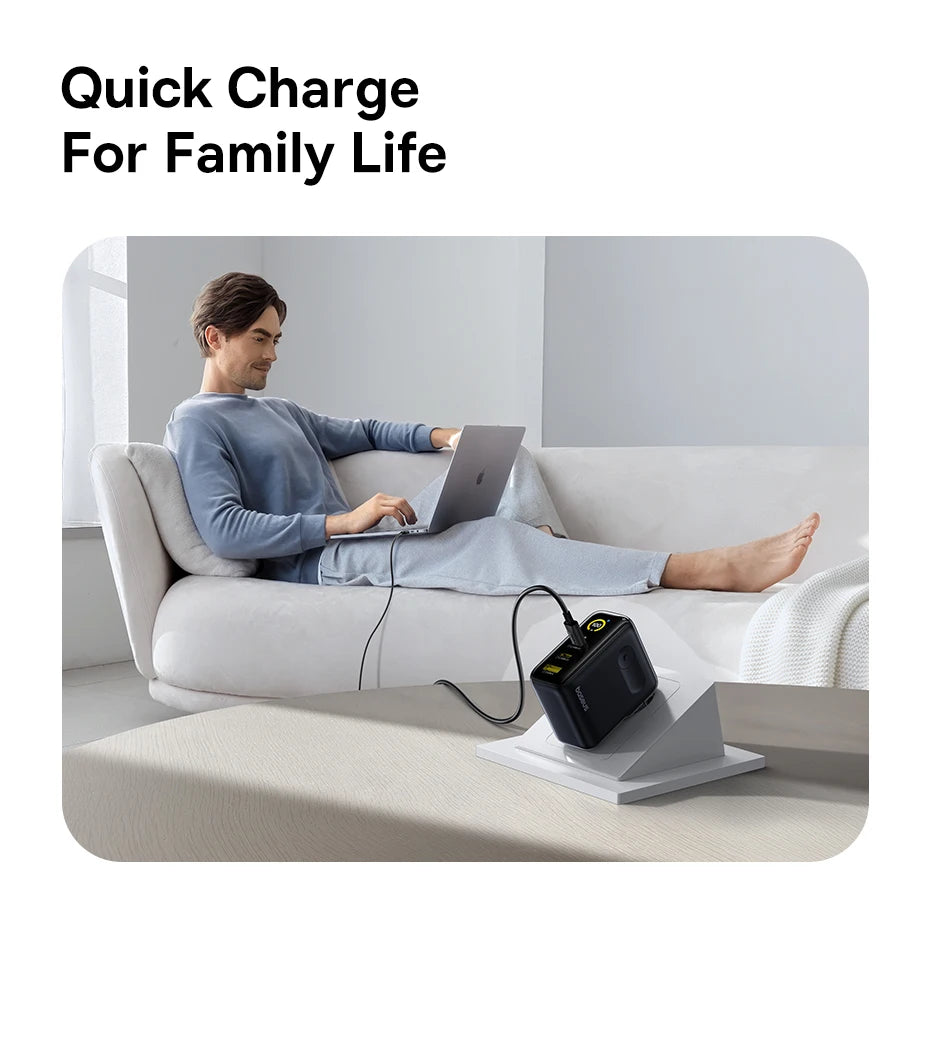 Baseus 100W Fast Charging Display Charger – USB-C for Phone & Tablet