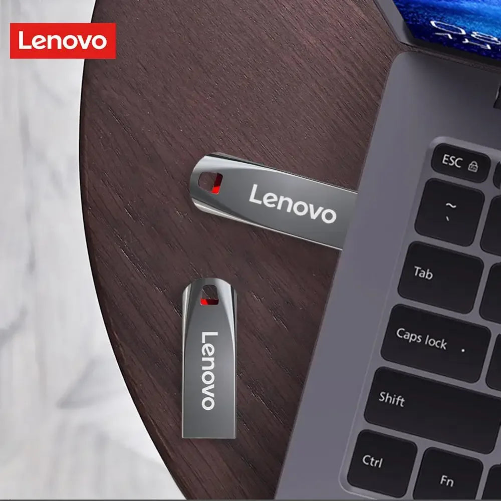 Lenovo USB 3.0 Flash Drive – 2TB/1TB/512GB Waterproof Metal Storage