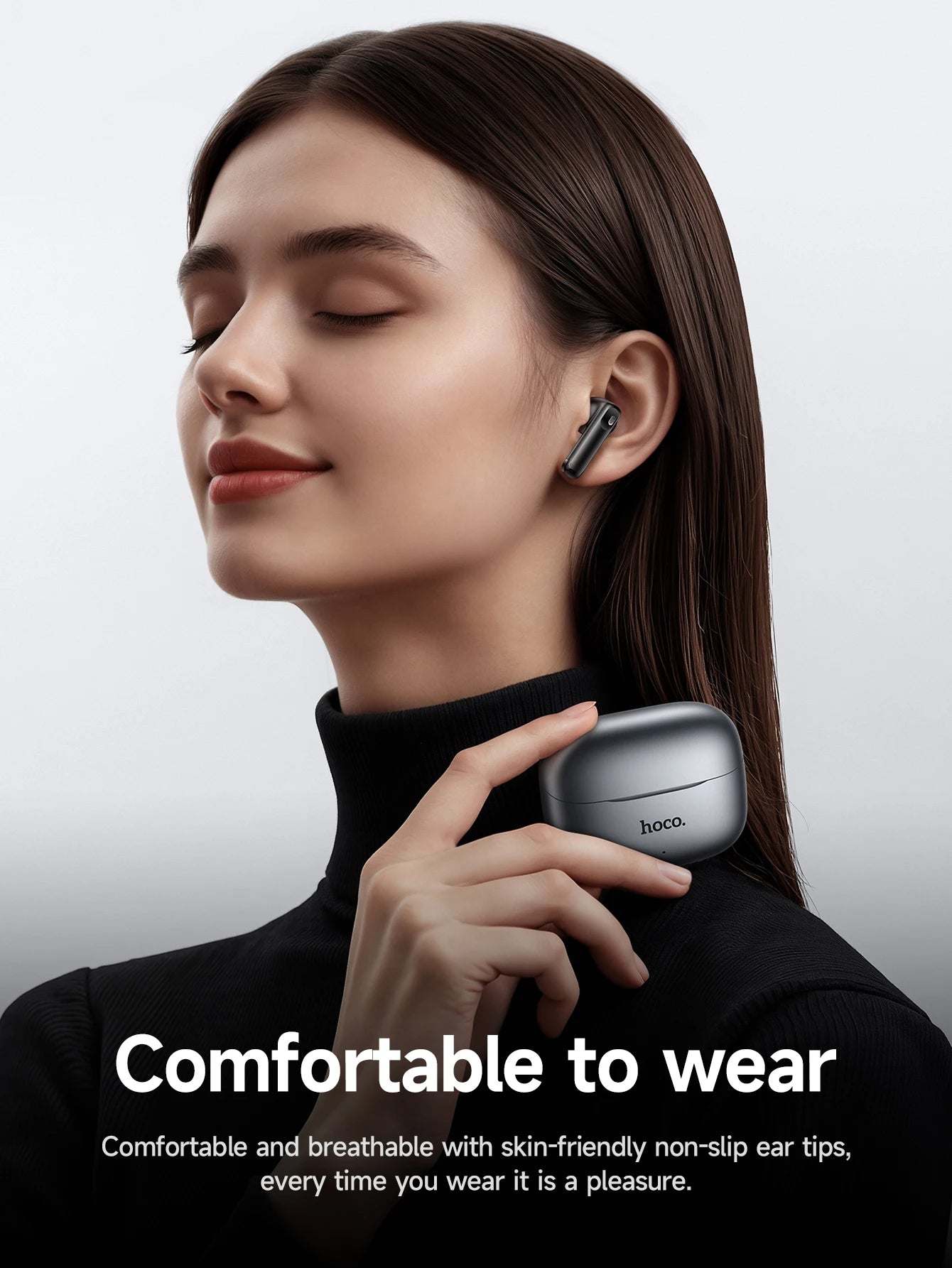 True Wireless HOCO EQ27 Earbuds – ANC & Mic