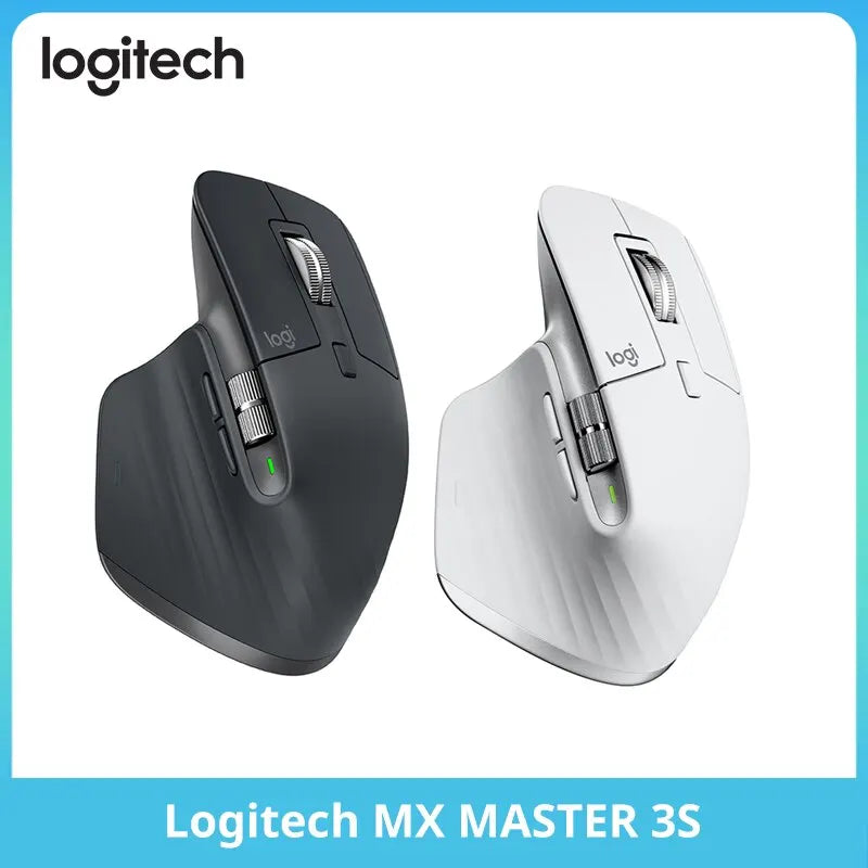 Logitech MX Master 3S Wireless Bluetooth Mouse – Cross-Device