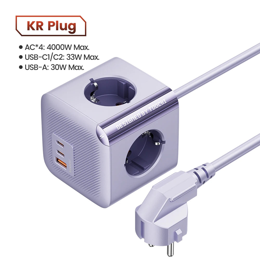 Toocki 33W GaN Fast USB-C Charger – PD Quick Charge for Phones & MacBook