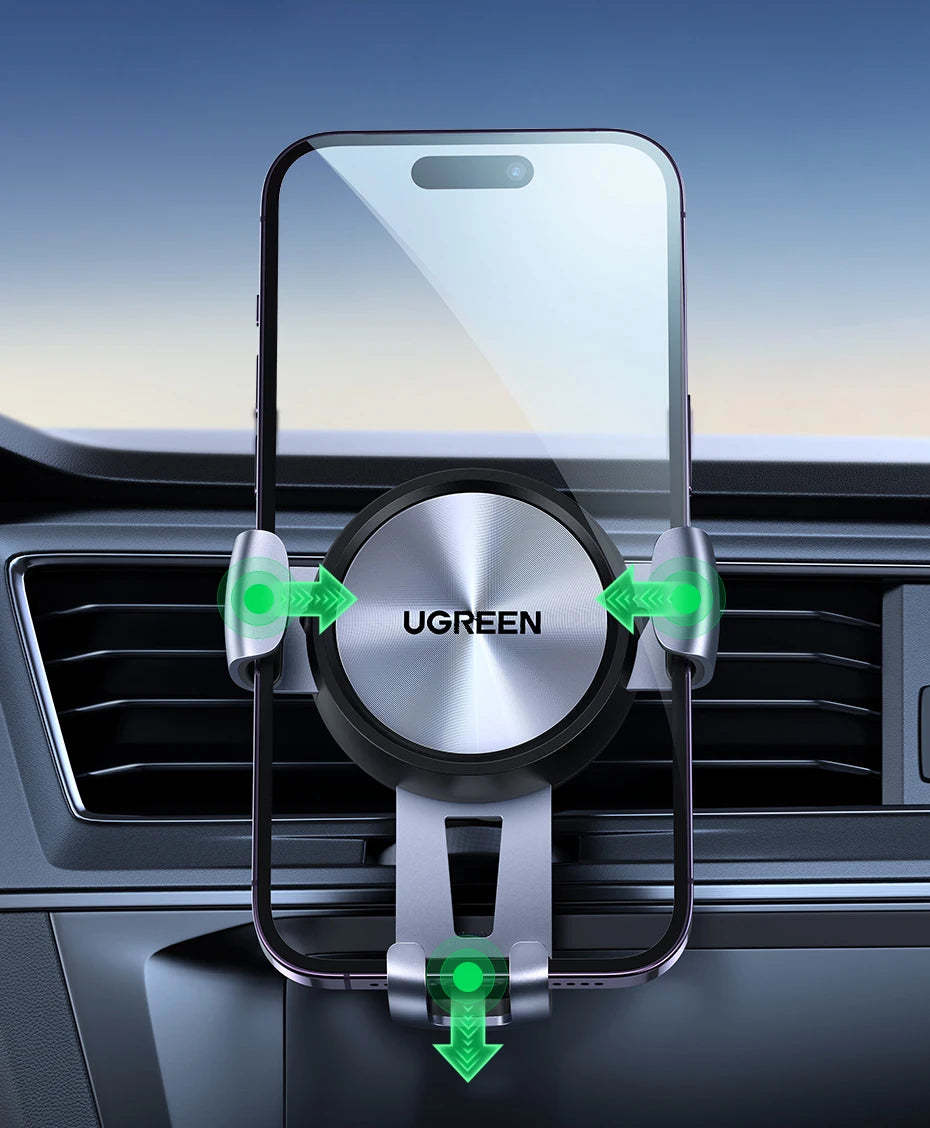 UGREEN Auto Car Phone Stand – Gravity Mount for iPhone & Smartphones