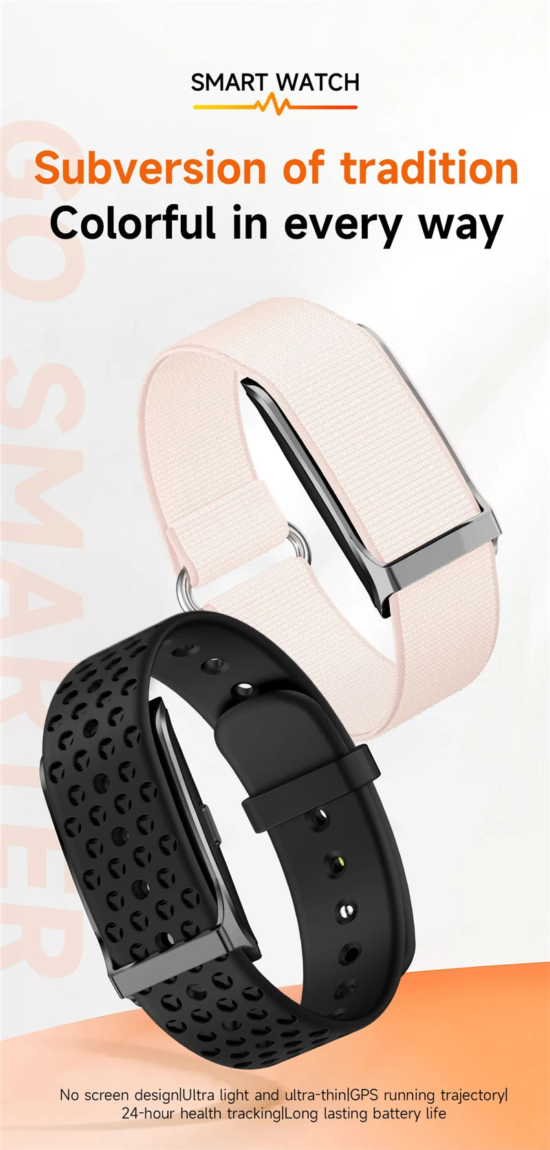Smart Watch – Fitness Tracker with Heart Rate & BP Monitor