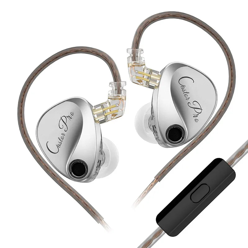 KZ Castor PRO 2DD Tunable In-Ear Earphones – High-Fidelity Wired IEM