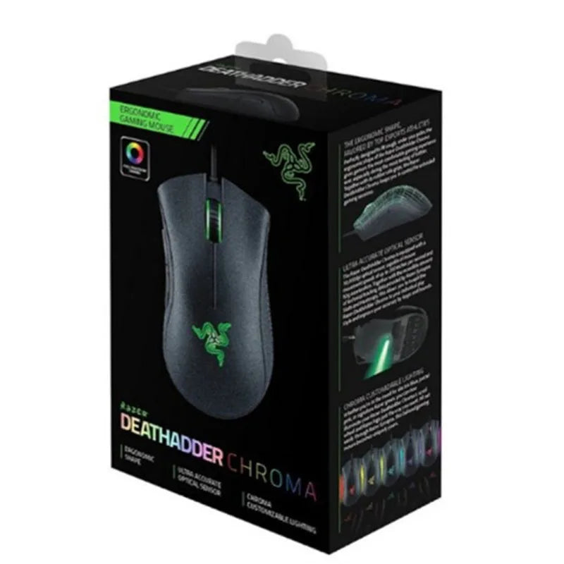 Razer DeathAdder Viper Wired Gaming Mouse – 6400 DPI, Standard Edition
