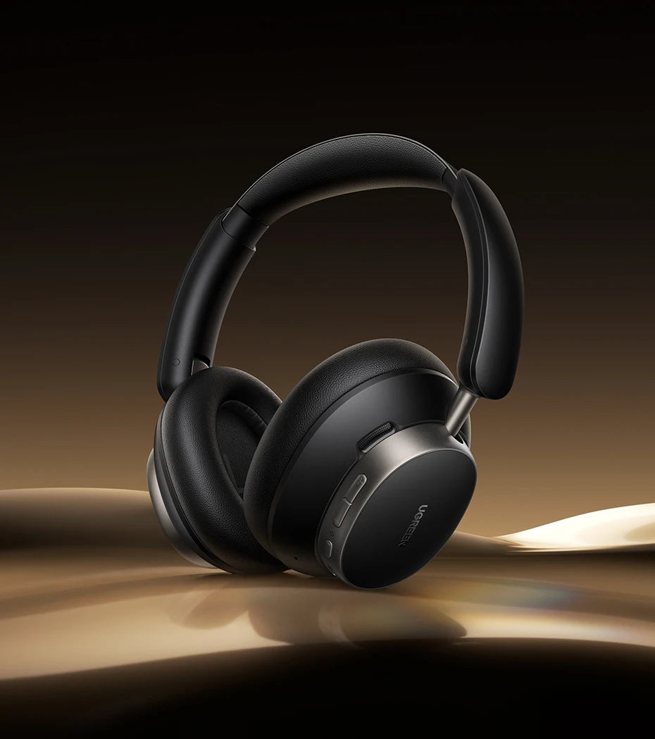 UGREEN Studio Pro Hybrid Active Noise Cancelling Headphones 48dB ANC  APP Hi-Res LDAC Sound Bluetooth Earphones Headset
