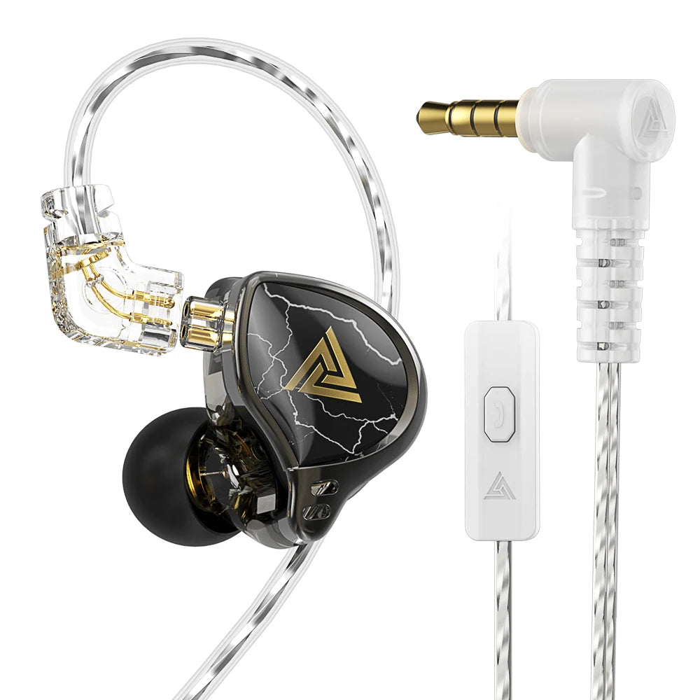 QKZ x HBB 10mm HiFi Earphones – Semi-Open Design