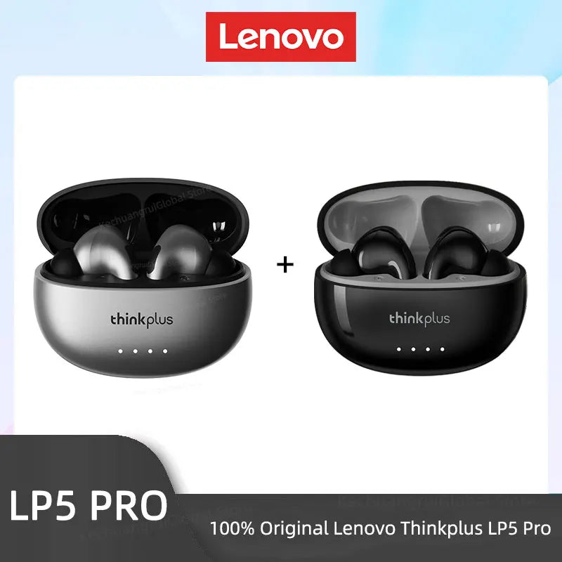 Lenovo LP5 Pro Wireless Earbuds – Bluetooth 5.4, HiFi Stereo Sound & Gaming Mode