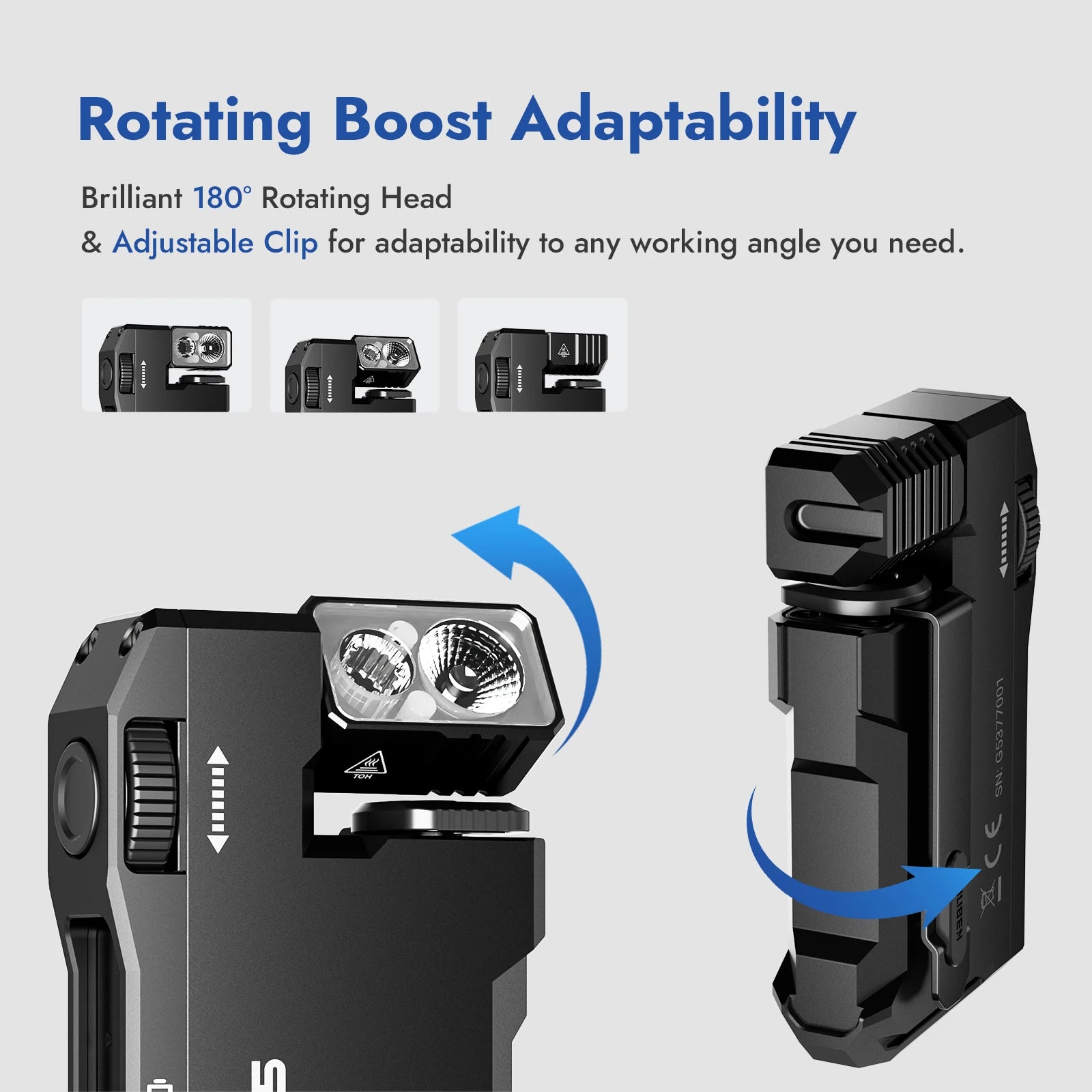 WUBEN G5 Mini Flashlight – 400L EDC Rechargeable Pocket Torch