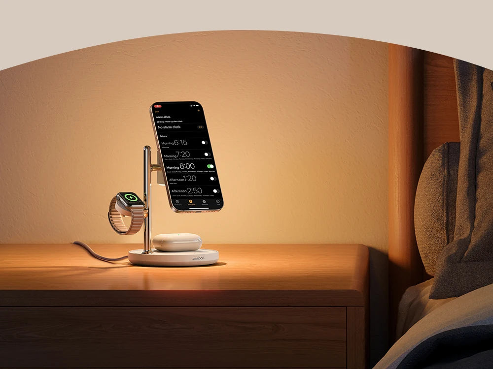 JOYROOM Qi2 3-in-1 Magnetic Wireless Charger