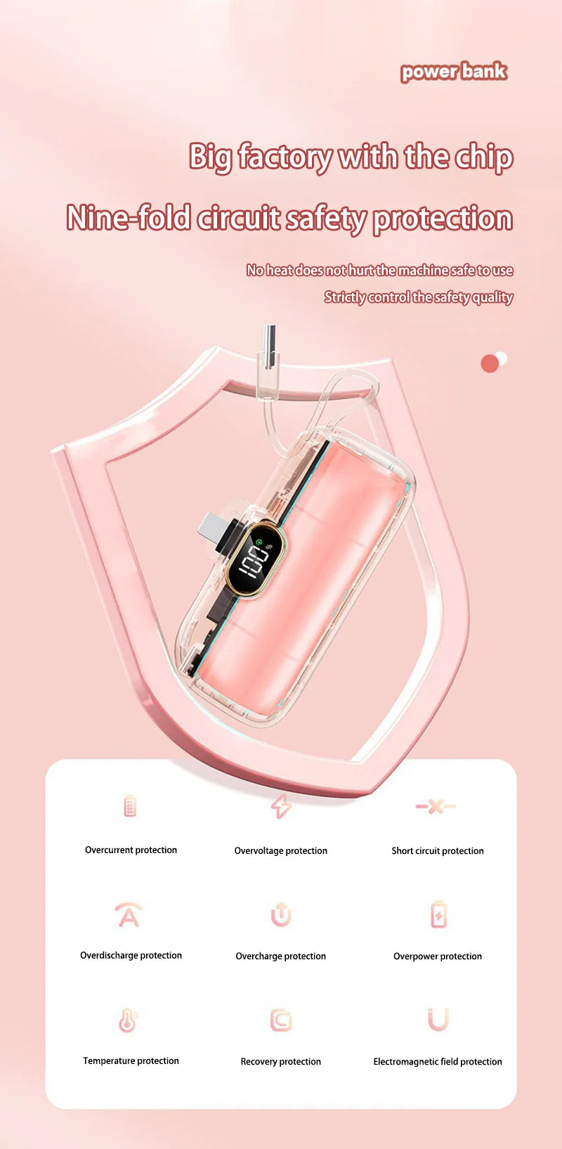 VIVO 30000mAh Capsule Power Bank
