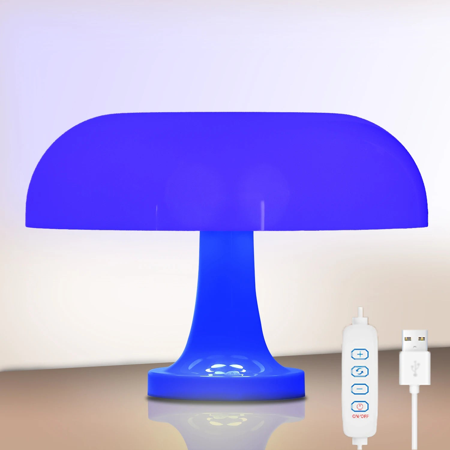 Modern Bauhaus Table Lamp – Classic Mushroom Bedside Lamp