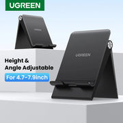 UGREEN Foldable Phone Stand – Desk Holder for iPhone & Mobile Devices