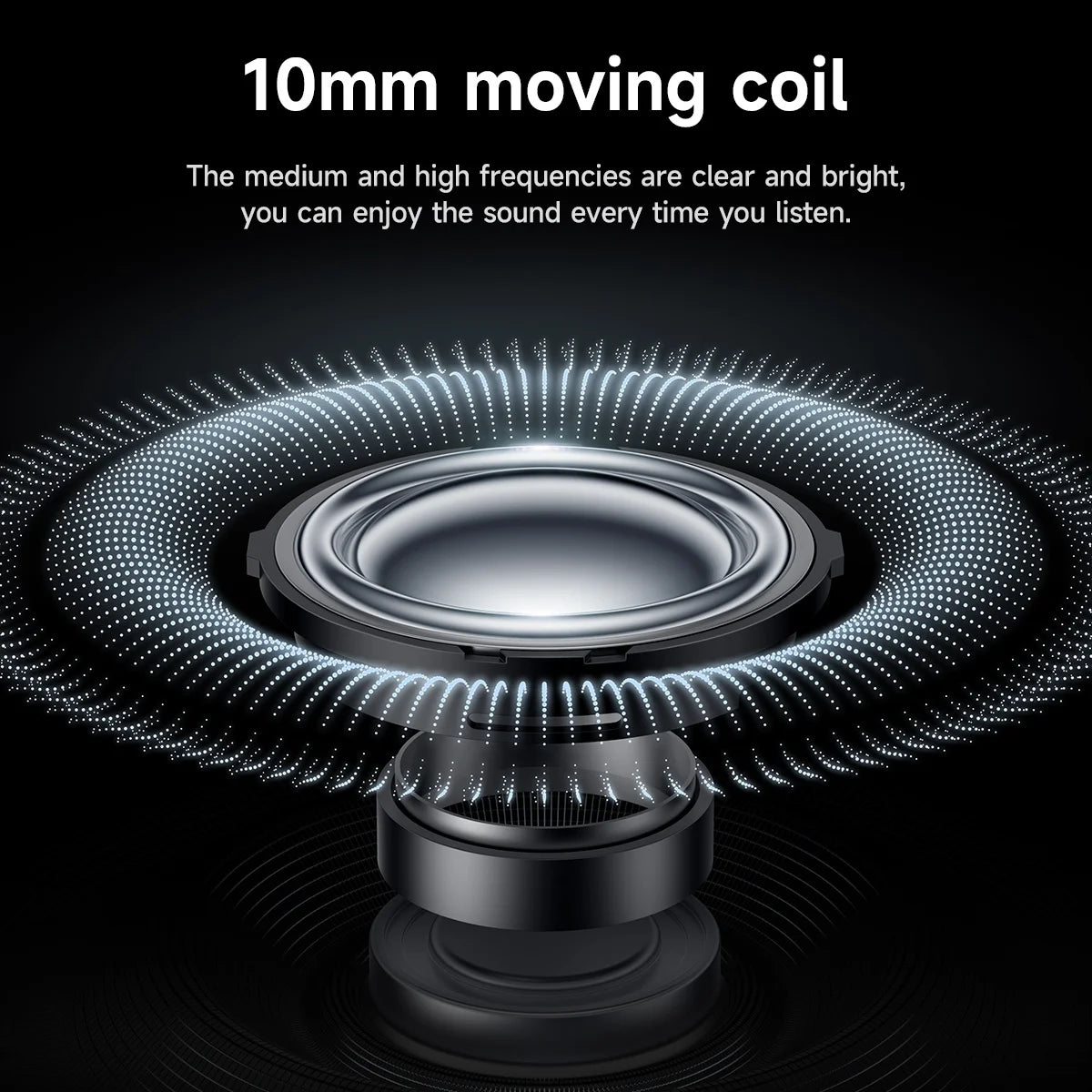 HOCO Smart AI Translation Wireless ANC ENC Noise Cancelling Earphones Bluetooth 5.4 Music Sports HiFi Stereo Earbuds with 4 Mics