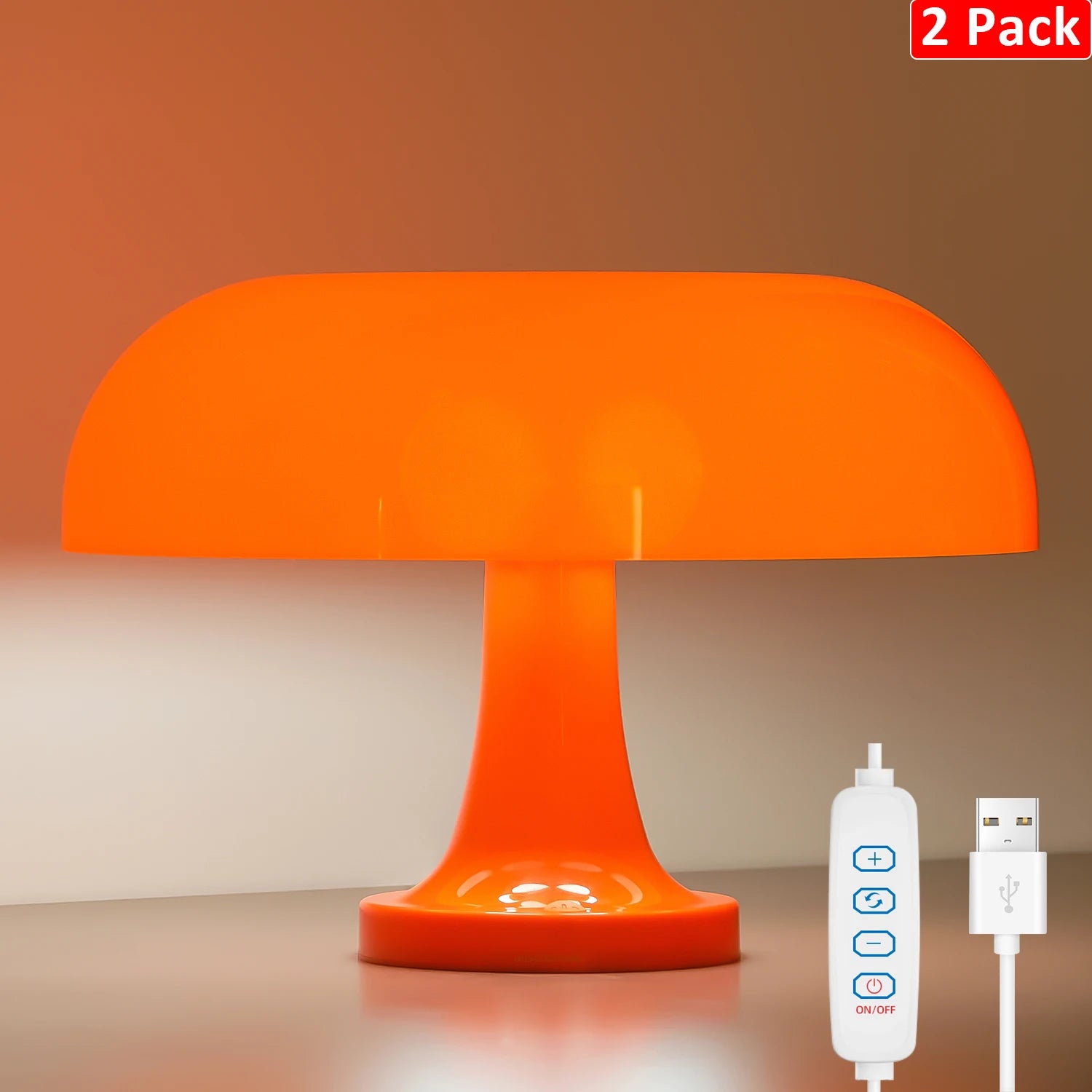 Modern Bauhaus Table Lamp – Classic Mushroom Bedside Lamp