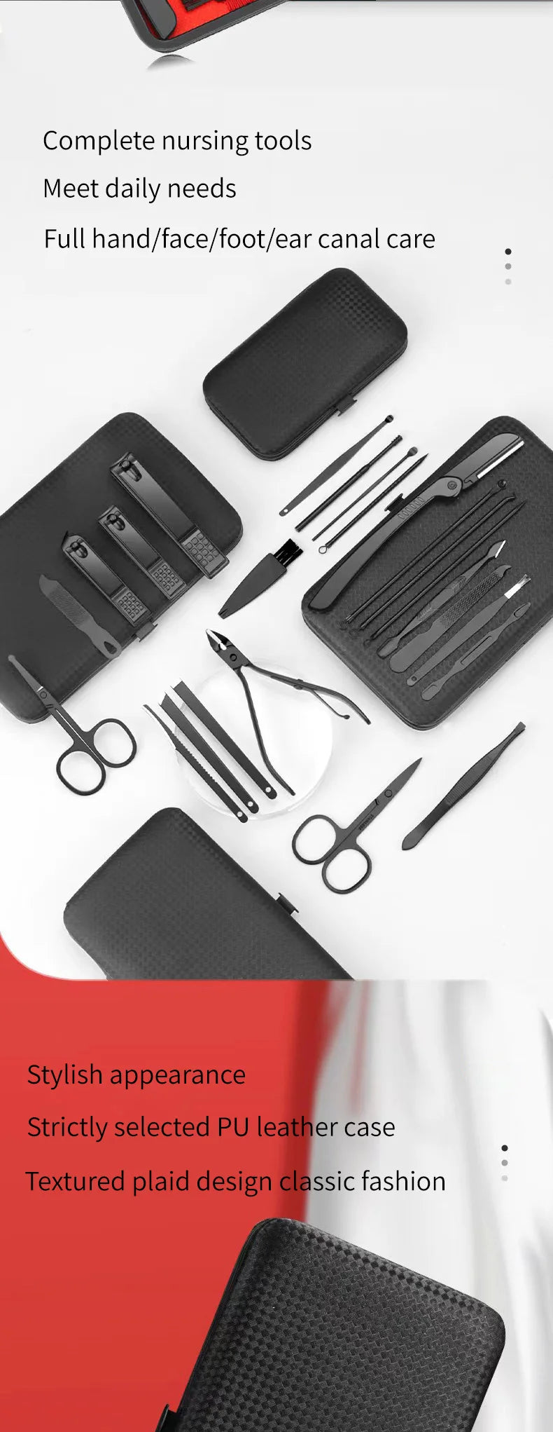Professional Nail Clipper & Manicure Set – Complete Grooming Kit
